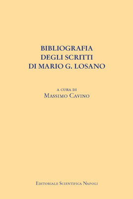 Bibliografia degli scritti di Mario G. Losano