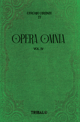 Opera Omnia