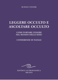 Leggere occulto e ascoltare occulto. N.E.
