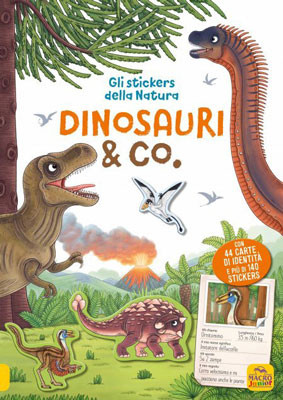 Gli Stickers della Natura: Dinosauri & Co.