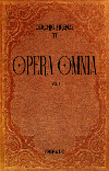 Opera Omnia